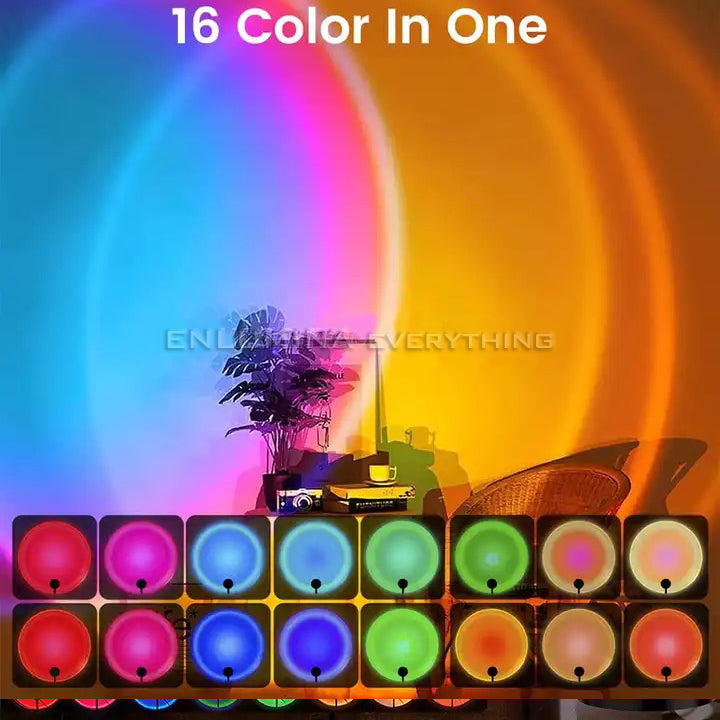RGB_LED Lights Sunset Lamp