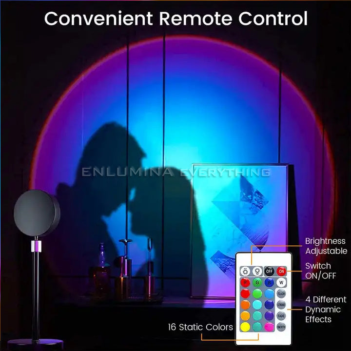 RGB_LED Lights Sunset Lamp