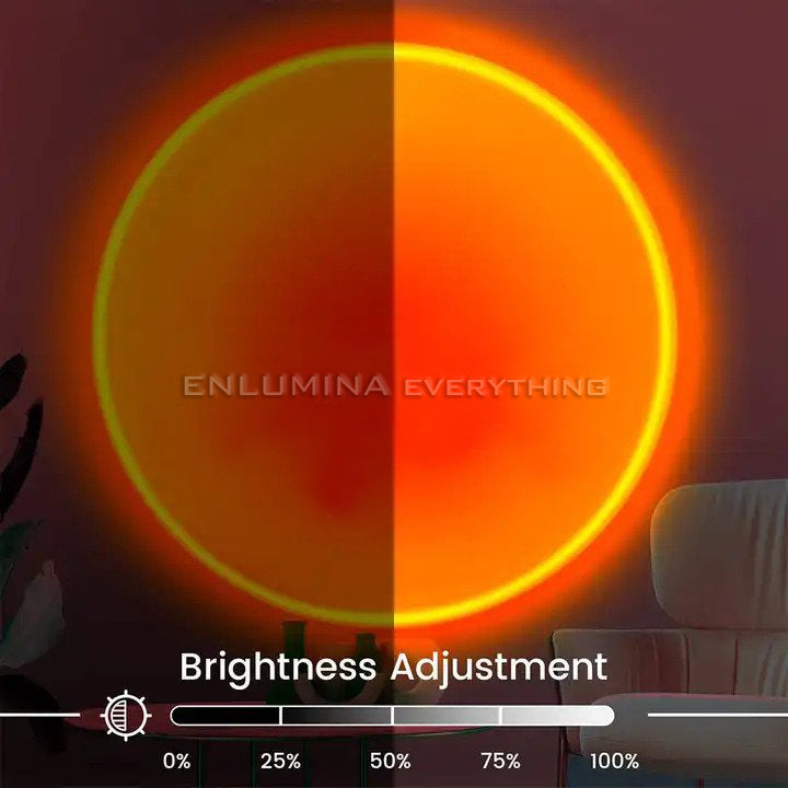 RGB_LED Lights Sunset Lamp
