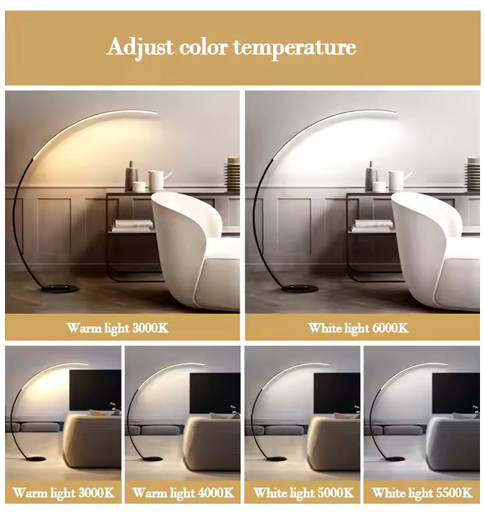 RGB_Home Decoration Led Modern Corner Floor Lamps