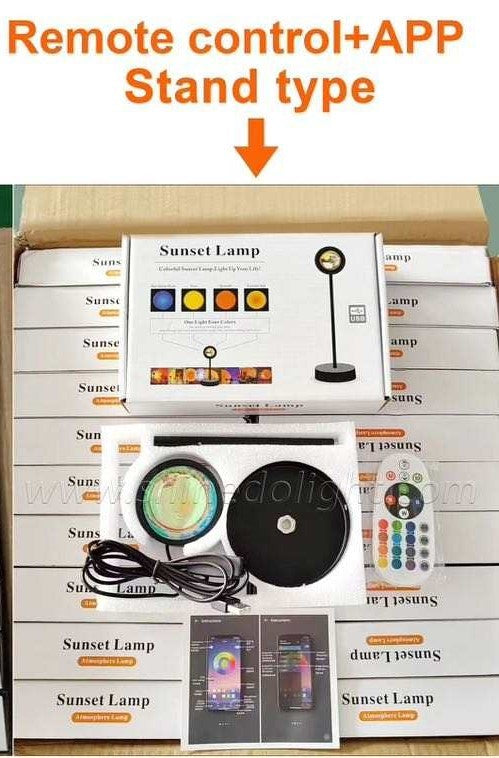 RGB_LED Lights Sunset Lamp