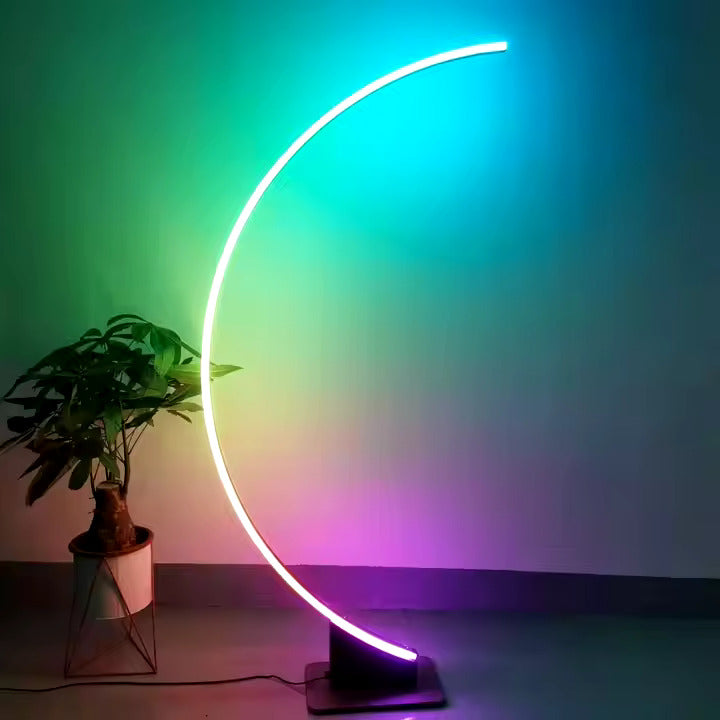 RGB_Home Decoration  Led Modern Corner Floor Lamps