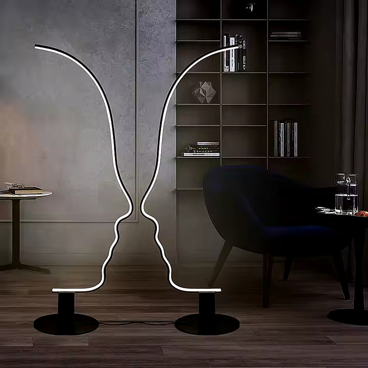 LED Nordic modern designer art floor lamp