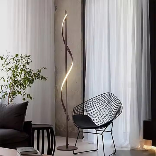 LED Floor Lamp Nordic Modern Arc Standing