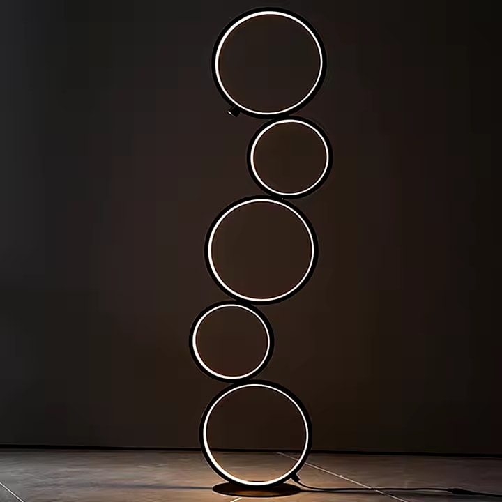 LED Modern Arc Standing Gold Arc Floor Lamp